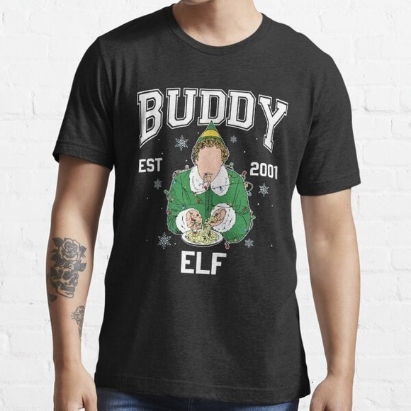 Tops - Buddy Elf Christmas Est 2001 Essential T-Shirt